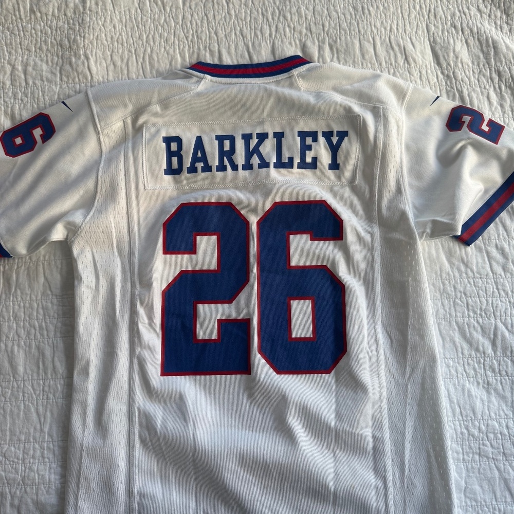 NIKE - NY Giants Saquon Barkley - Kids Jersey- MEDIUM